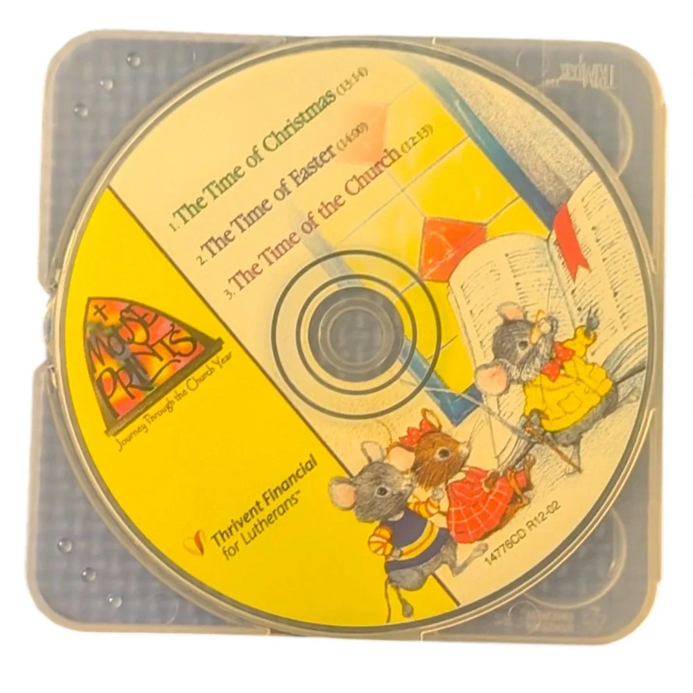 Mouse Prints Journey Through the Church Year Books CD Activity Set Thrivent VTG‎